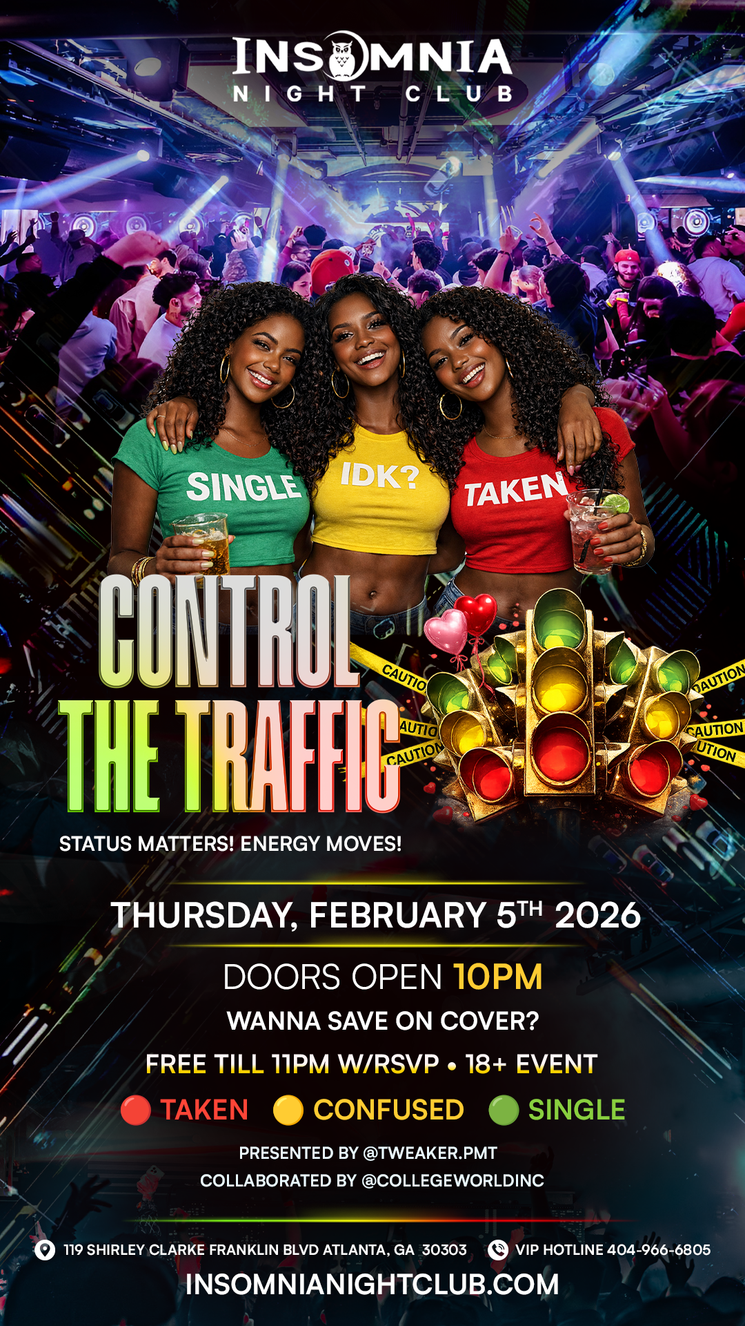 🚦 CONTROL THE TRAFFIC at INSOMNIA NIGHT CLUB 🚦