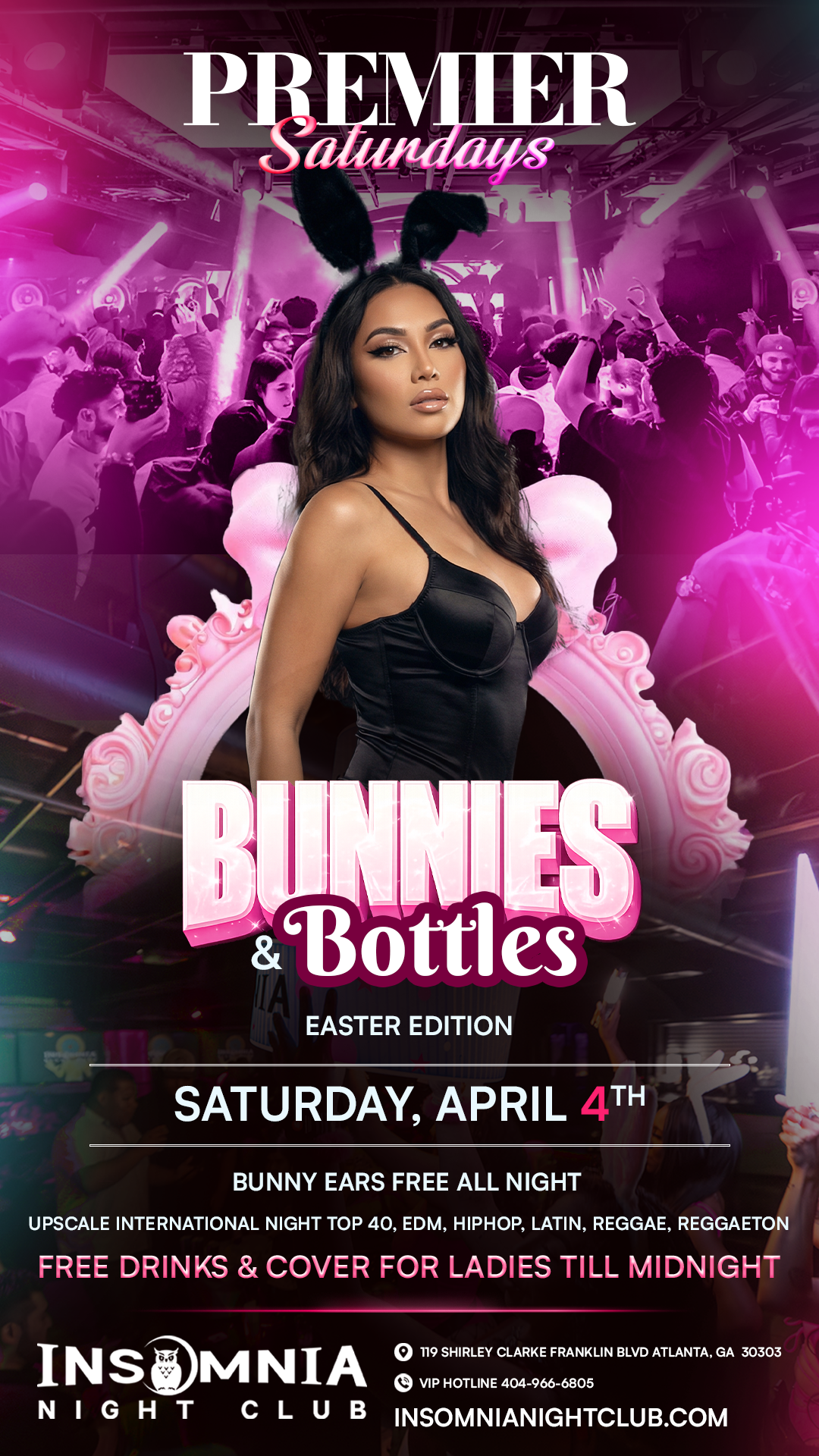 🐰 PREMIER SATURDAYS: BUNNIES & BOTTLES 🐰Easter Edition