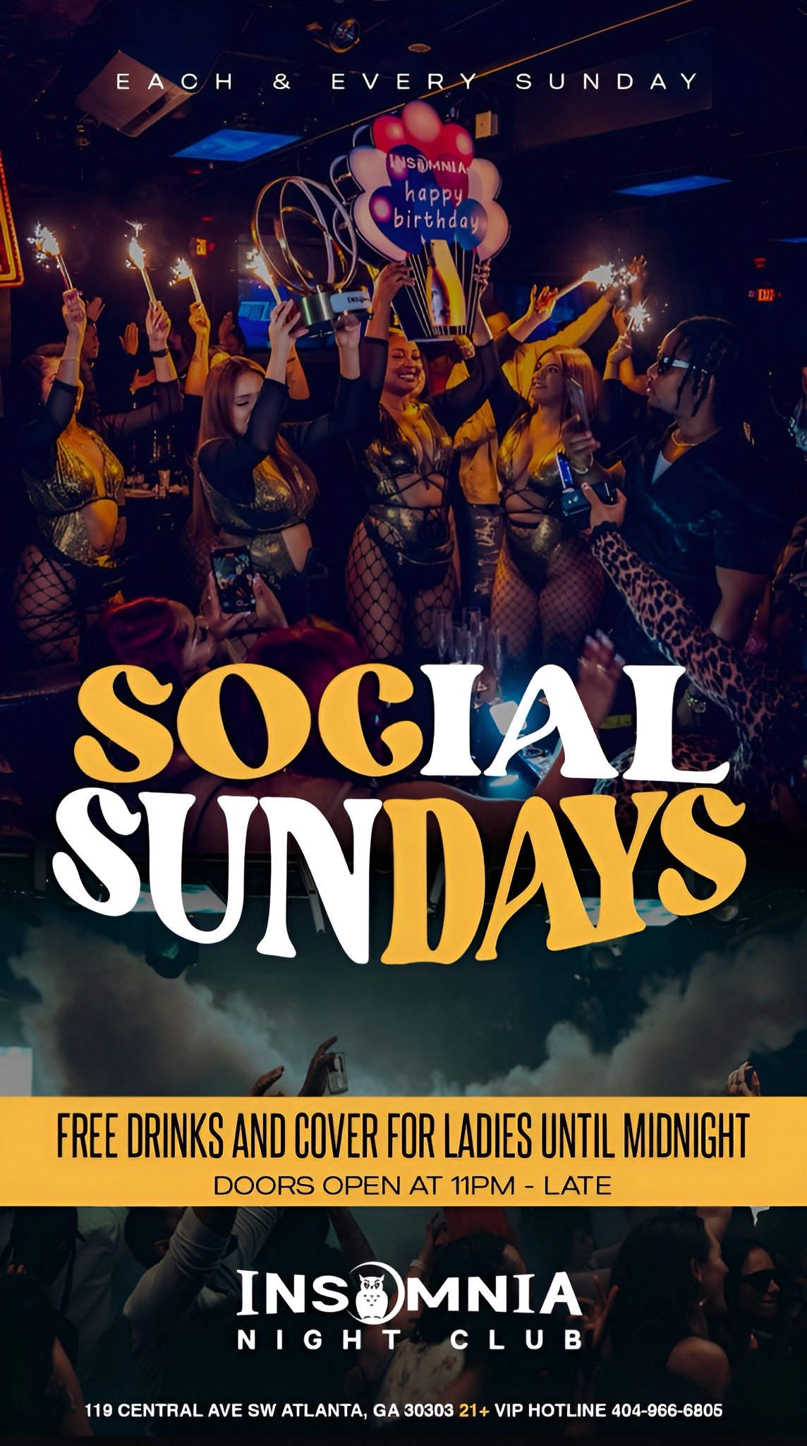 🌙🔥 SOCIAL SUNDAYS 🔥🌙Each & Every Sunday.
