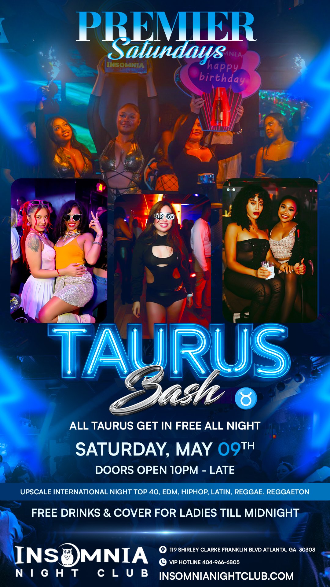 ♉🔥 TAURUS BASH 🔥♉Premier Saturdays Special