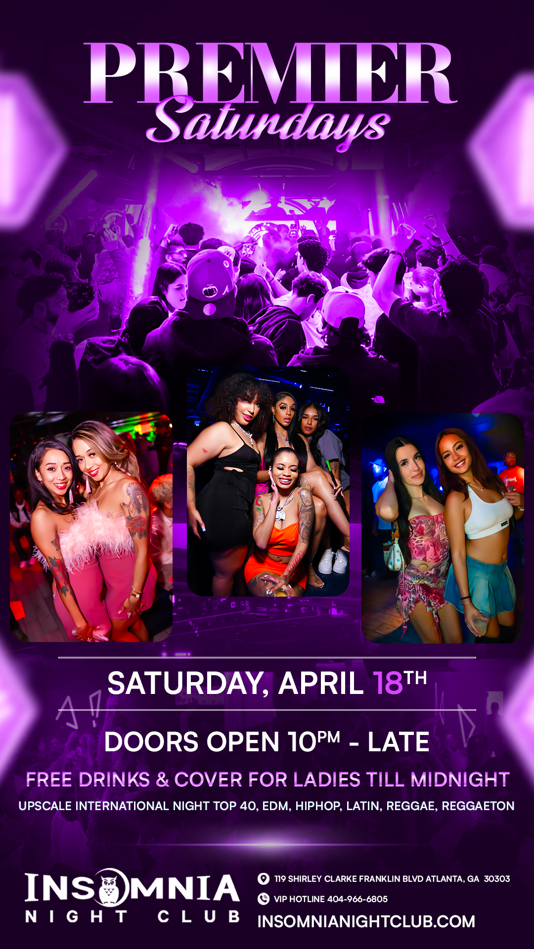 🔥 PREMIER SATURDAYS 🔥