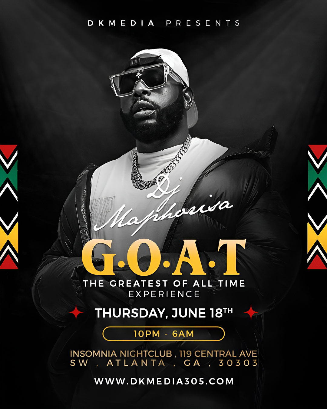 🔥👑 G.O.A.T EXPERIENCE: DJ MAPHORISA LIVE 👑🔥