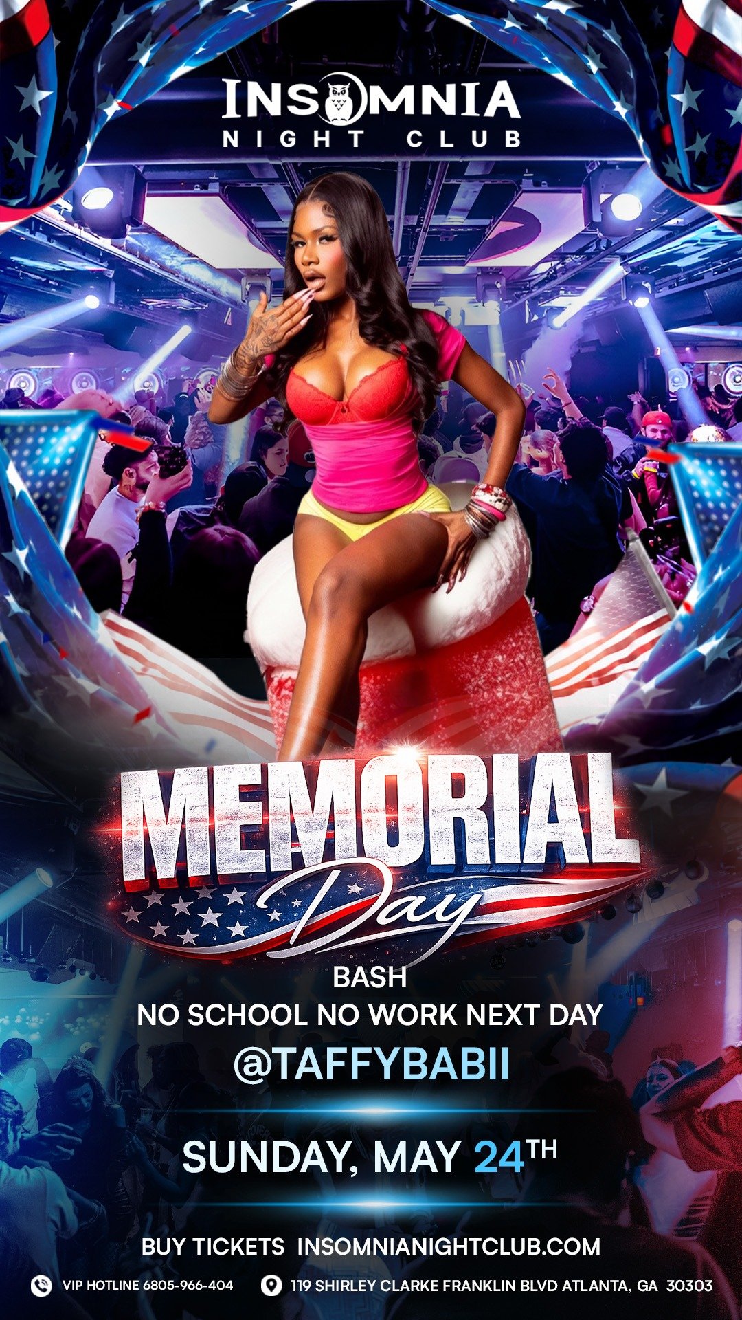 🔥TAFFYBABII MEMORIAL DAY BASH🔥