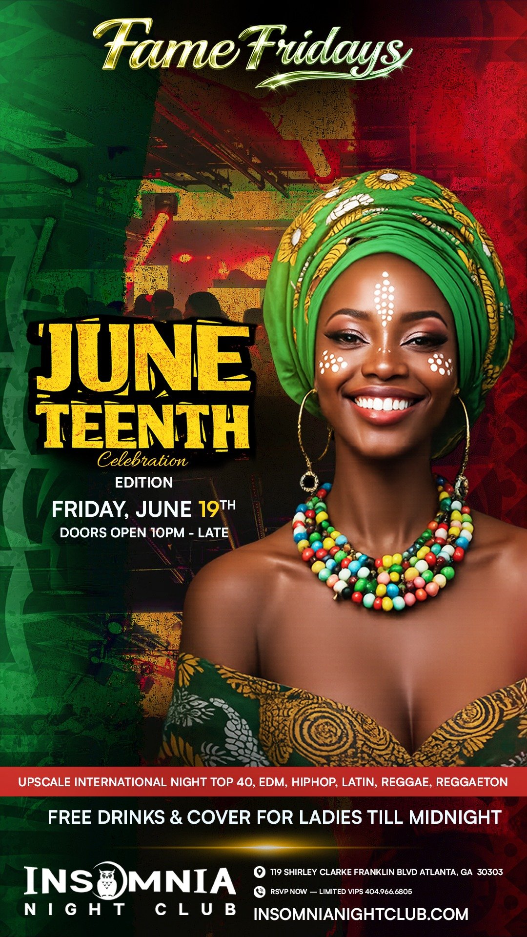 🌍🔥 FAME FRIDAYS: JUNETEENTH CELEBRATION EDITION 🔥🌍
